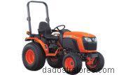 kubota b2601 avaliação e ficha técnica